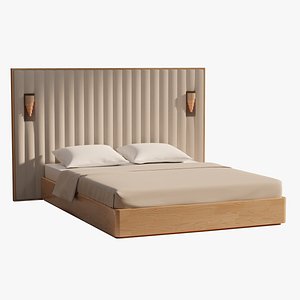 3D model Bed 01