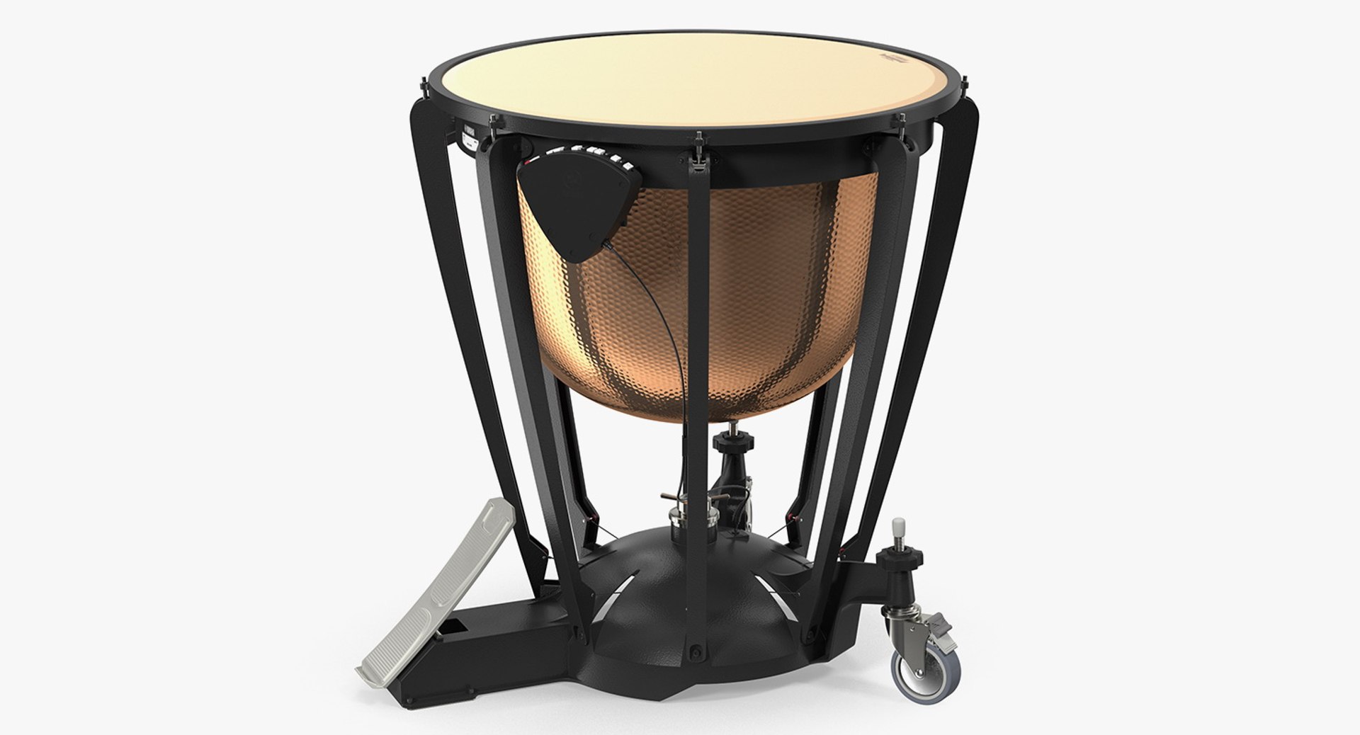 Yamaha Hammered Copper Concert Timpani 3D model preview
