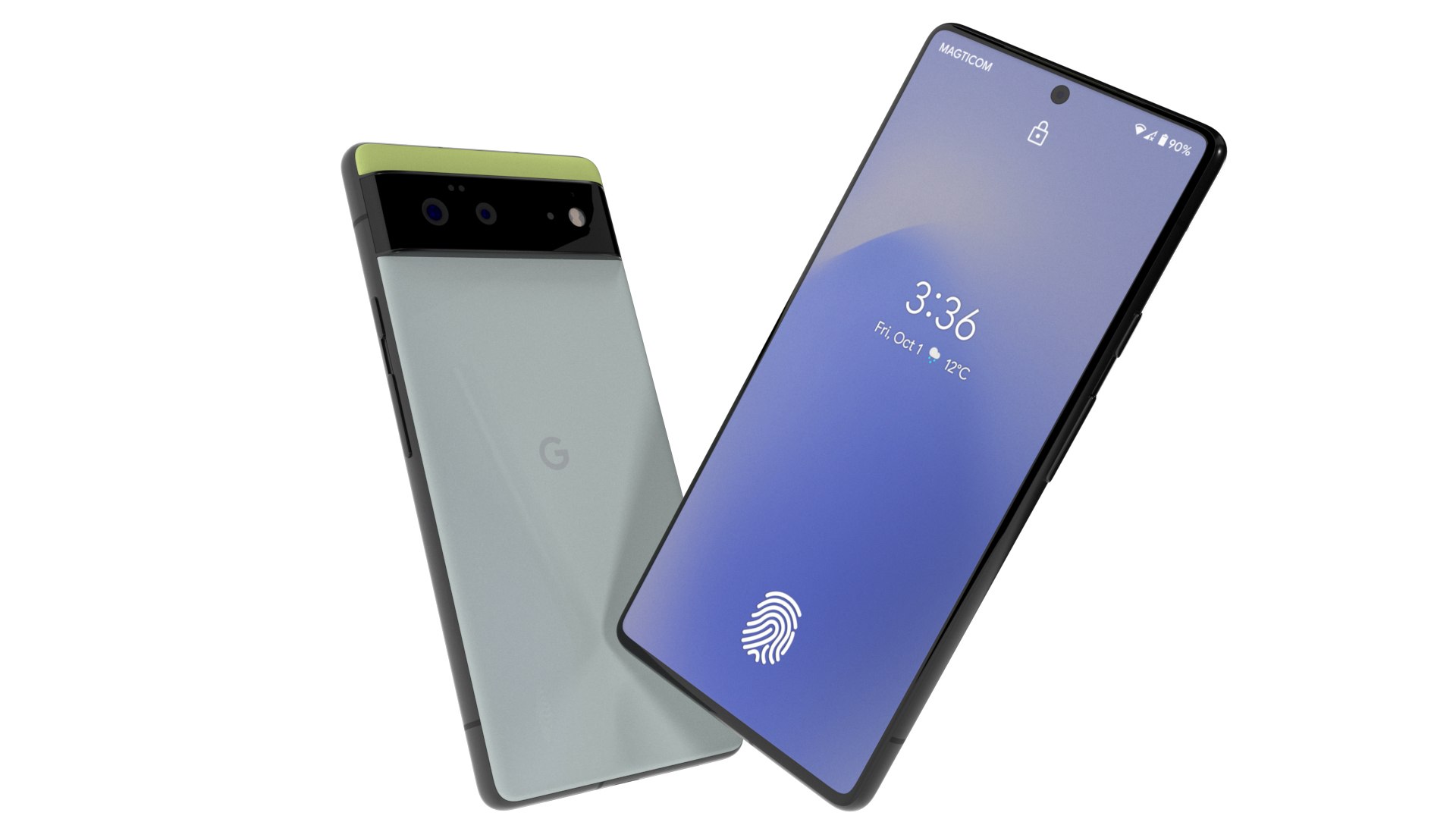Google Pixel 6 3D Model - TurboSquid 1749414