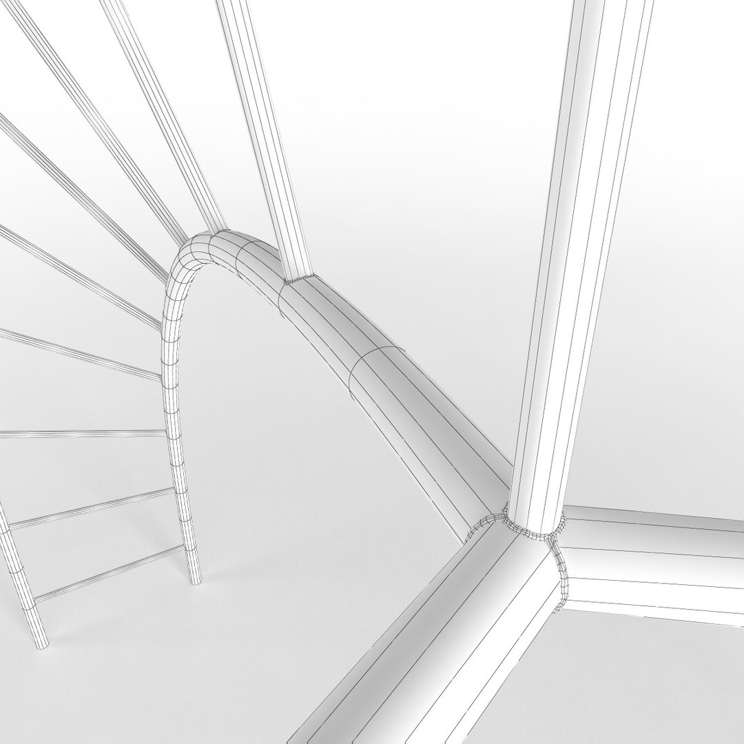 3d Sky-rail Climber Model