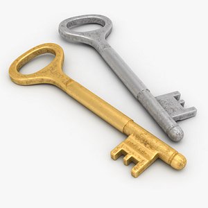 old keys 3d 3ds
