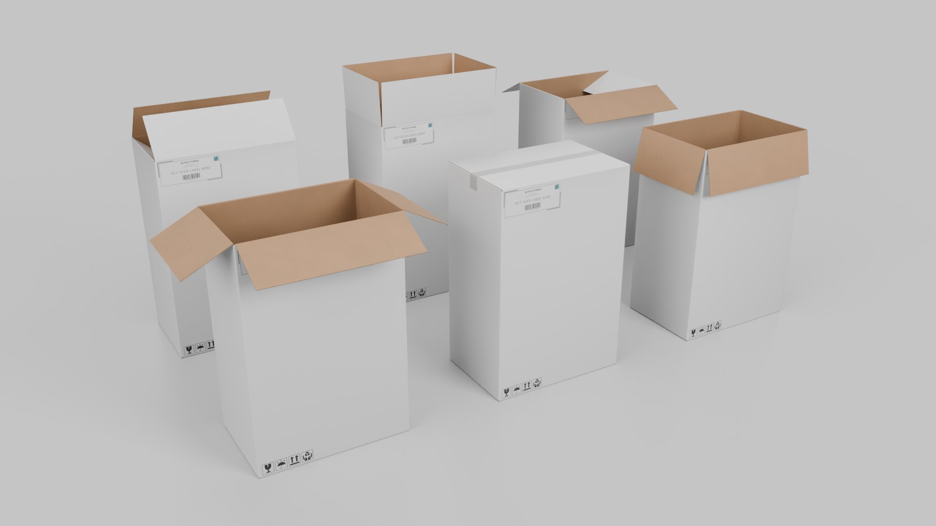 Complete White Cardboard Box Collection – Rigged and Customizable 3D model https://p.turbosquid.com/ts-thumb/Q1/4FXq5e/yd/f8/png/1749745160/1920x1080/fit_q87/6ea7f0b4998d1e75304f5a5c55c007bd327eed97/f8.jpg