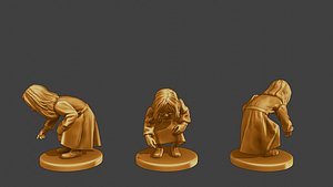 3D ww2 Casual Little Girl CLG1 007