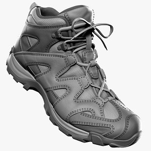 Off-Road Trail Boot Zbrush 3D model