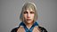 3D fantasy girl model