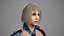 3D fantasy girl model