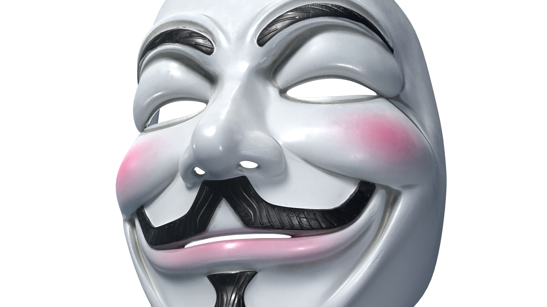 3D file V for Vendetta Mask/ Anonymous Mask/ Guy Fawkes Mask 3d digital  download 🎲・3D printable model to download・Cults