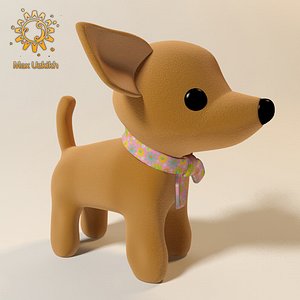 dog soft toy realistic