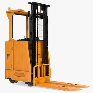 3D Yale Electric Reach Truck Rigged