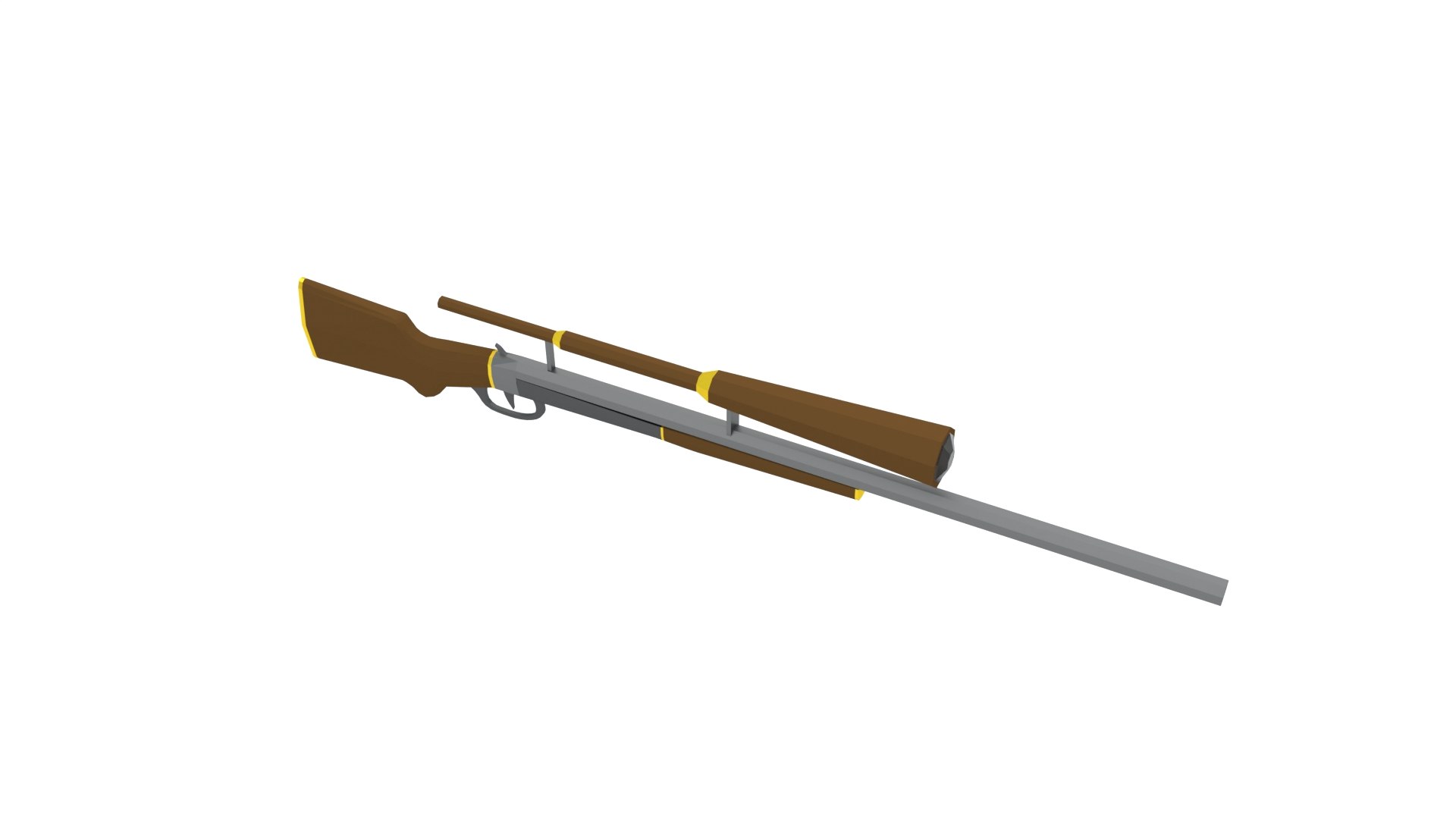 Low Poly Western Sniper 3D model - TurboSquid 2110883