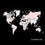 World Map 3D with borders and names