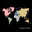 World Map 3D with borders and names