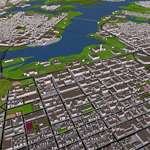 3D ottawa city canada ca model