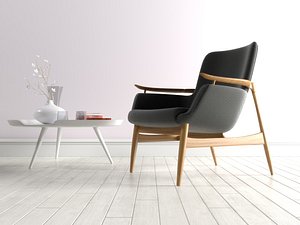 nv 53 easy armchair 3D model