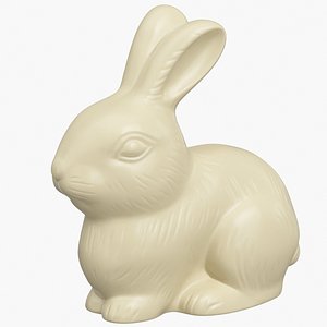 3D Chocolate Bunny v5
