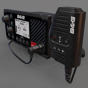 3D B and G V60-B VHF Marine Radio transmitter