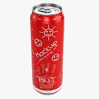Standard wet beverage can 568 ml 19-2 oz 1 pint