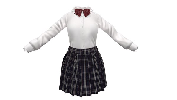 3D School Uniform - TurboSquid 1783580