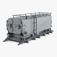 Mk143 Shipboard Launcher Unit Close Gray Simplified