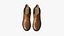Bottes En Cuir Réalistes Pour Femme Jaune