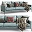 Interface Leather Sofa LUCA