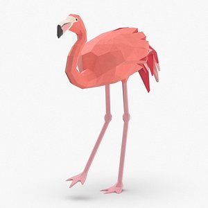 3D flamingo---creeping