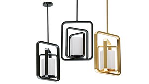 Hanging lamp Rubi by Romatti 3D model
