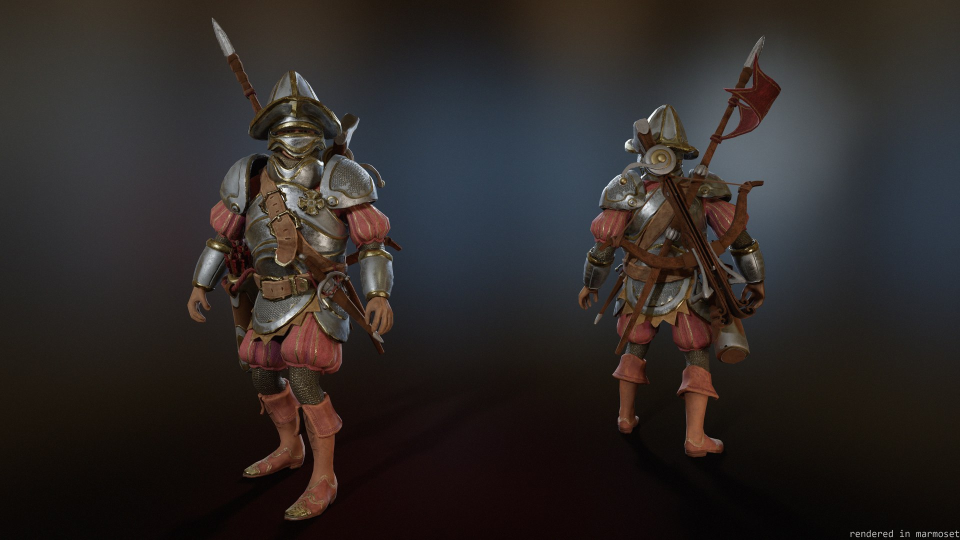 Crossbowman 3D Model - TurboSquid 2395032