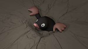 3D Game Ready - Mole