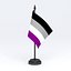 Table Flag Asexual Pride