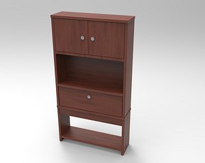 Wood Cabinet 3d Model AR VR 3D