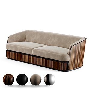 BAMPTON SOFA BY BENTLY 3D model