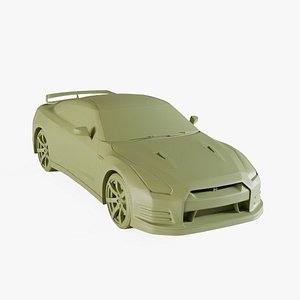 Nissan GT-R 2013 3D model
