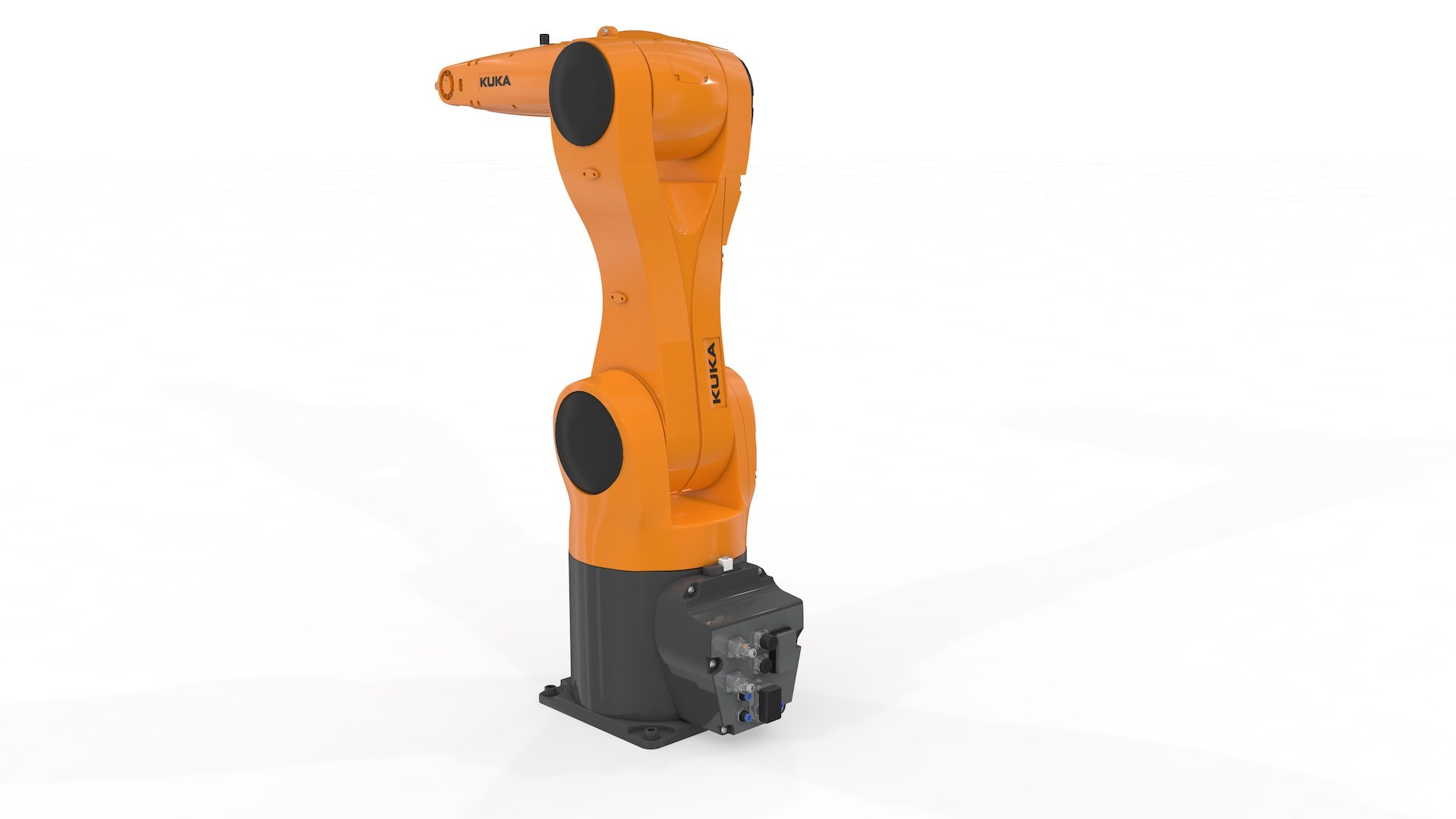 Robotic Arm Kuka Agilus 3D https://p.turbosquid.com/ts-thumb/Q2/3N9PIJ/3b/kuka_kr_6_0002/jpg/1620849574/1920x1080/fit_q87/2577336a1b84a57e31e7eafaad2d6cd47670734e/kuka_kr_6_0002.jpg