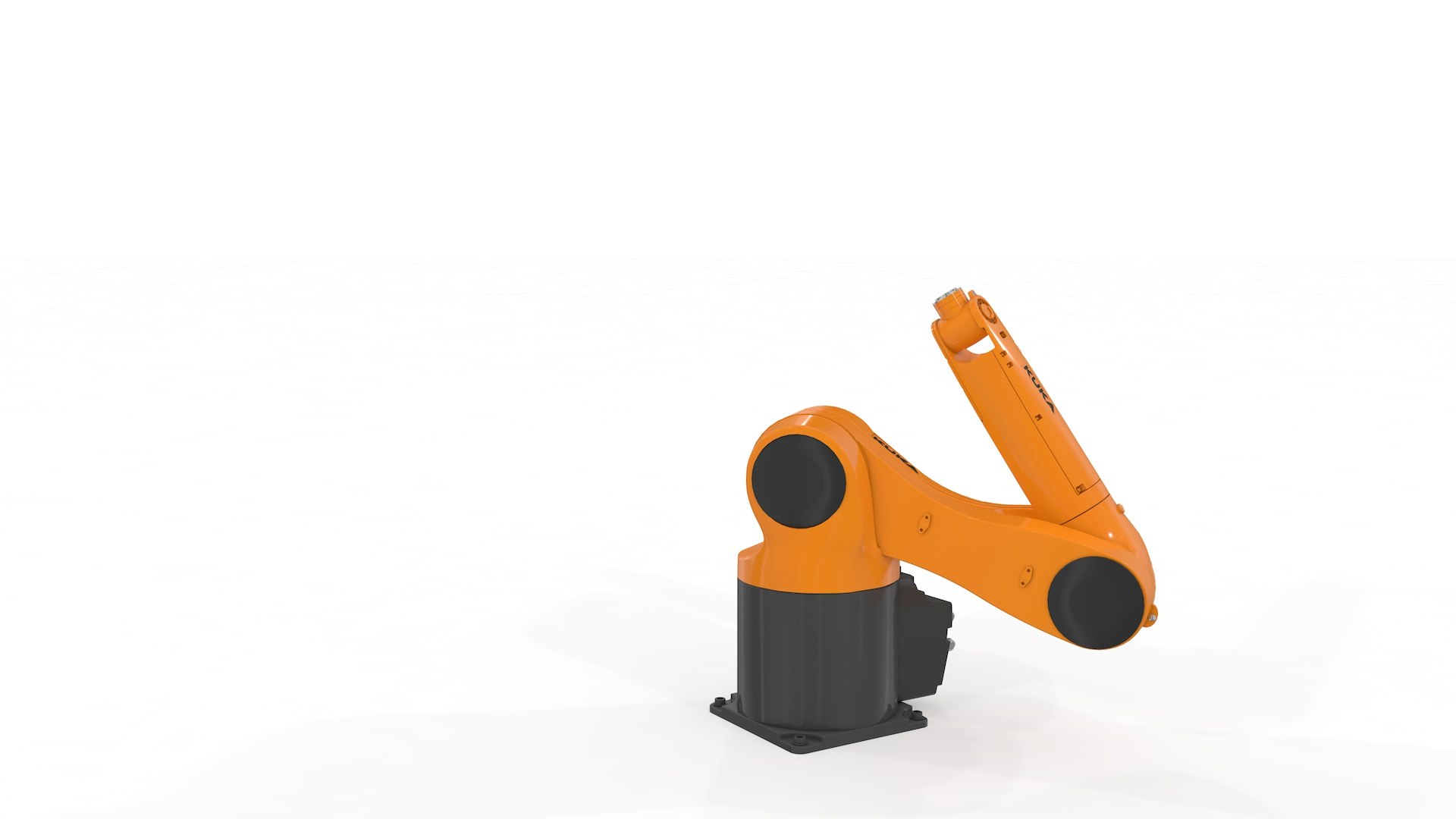 Robotic Arm Kuka Agilus 3D https://p.turbosquid.com/ts-thumb/Q2/3N9PIJ/ko/kuka_kr_6_0027/jpg/1620849615/1920x1080/fit_q87/541bbc133f2207e6a2f3a7f4da5c5bde31660cce/kuka_kr_6_0027.jpg