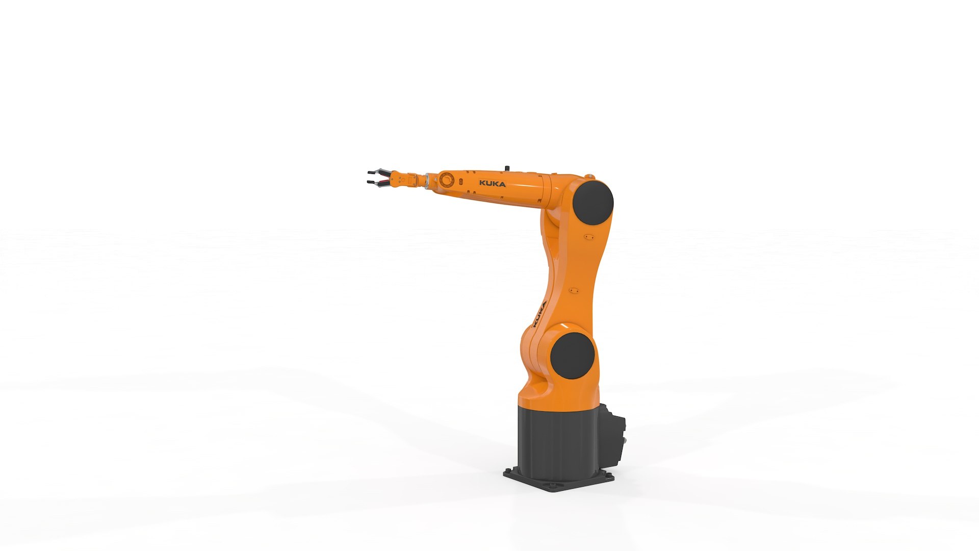 Robotic Arm Kuka Agilus 3D https://p.turbosquid.com/ts-thumb/Q2/3N9PIJ/wg/kuka_kr_6_0043/jpg/1620849627/1920x1080/fit_q87/f30639cca984b00186c12442184d5844404201bd/kuka_kr_6_0043.jpg