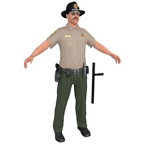 sheriff man gun model