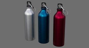 water bottle 1a 3D model