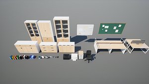 3D model Office Pbr Models