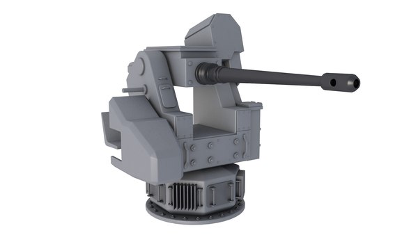 modelo 3d DS30M Seahawk 30mm Naval Gun - TurboSquid 2053439