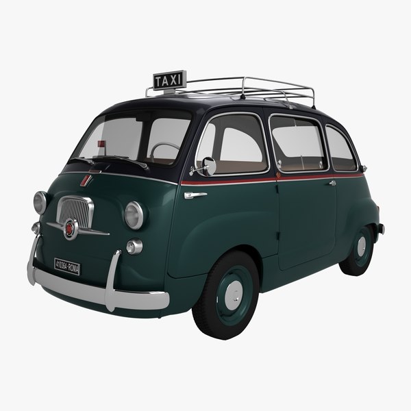 1/18 FIAT 600 Multipla タクシー
