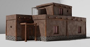 3D Old Arabian House