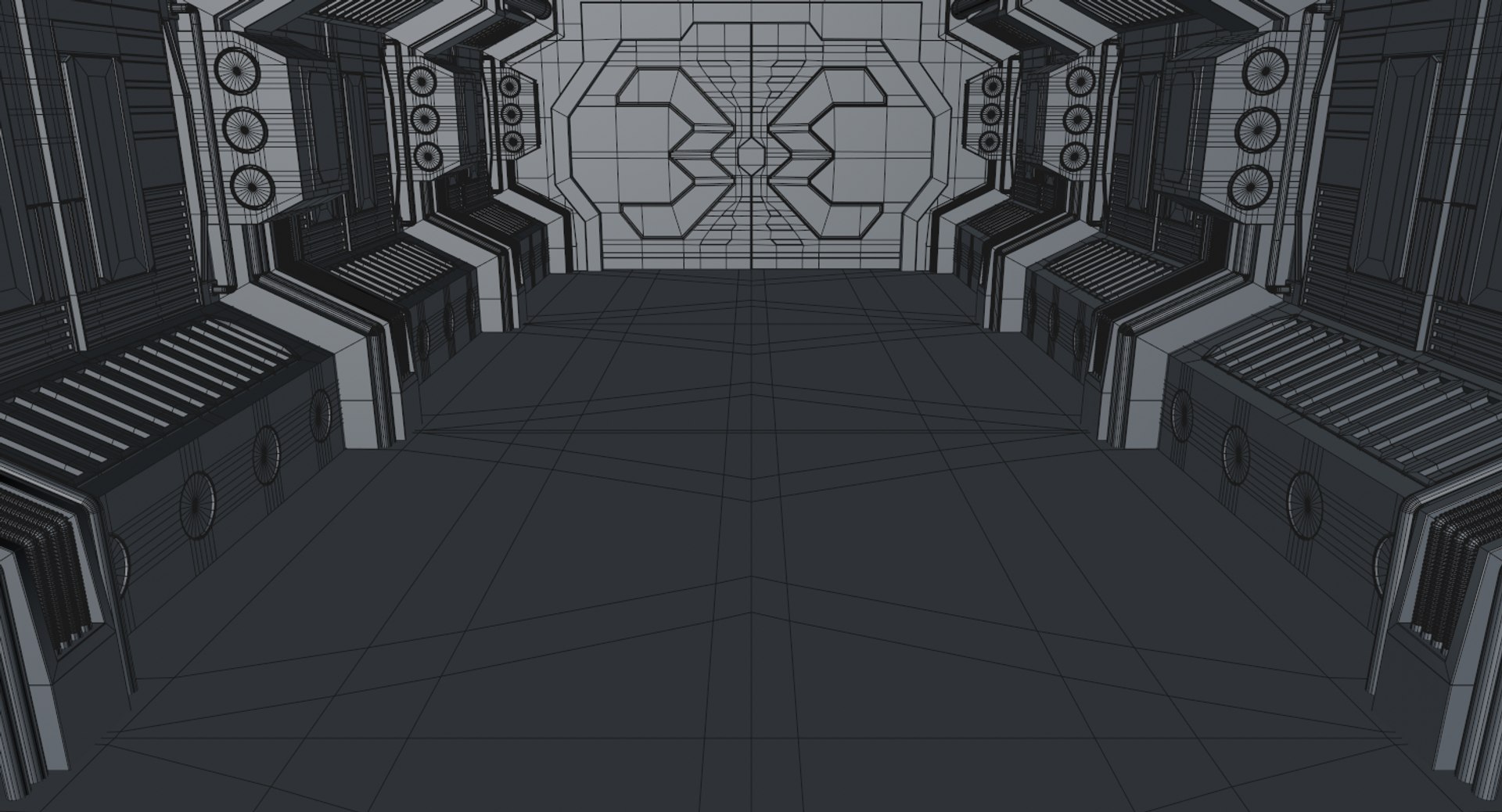 3D Sci Fi Interior Model - TurboSquid 1420603