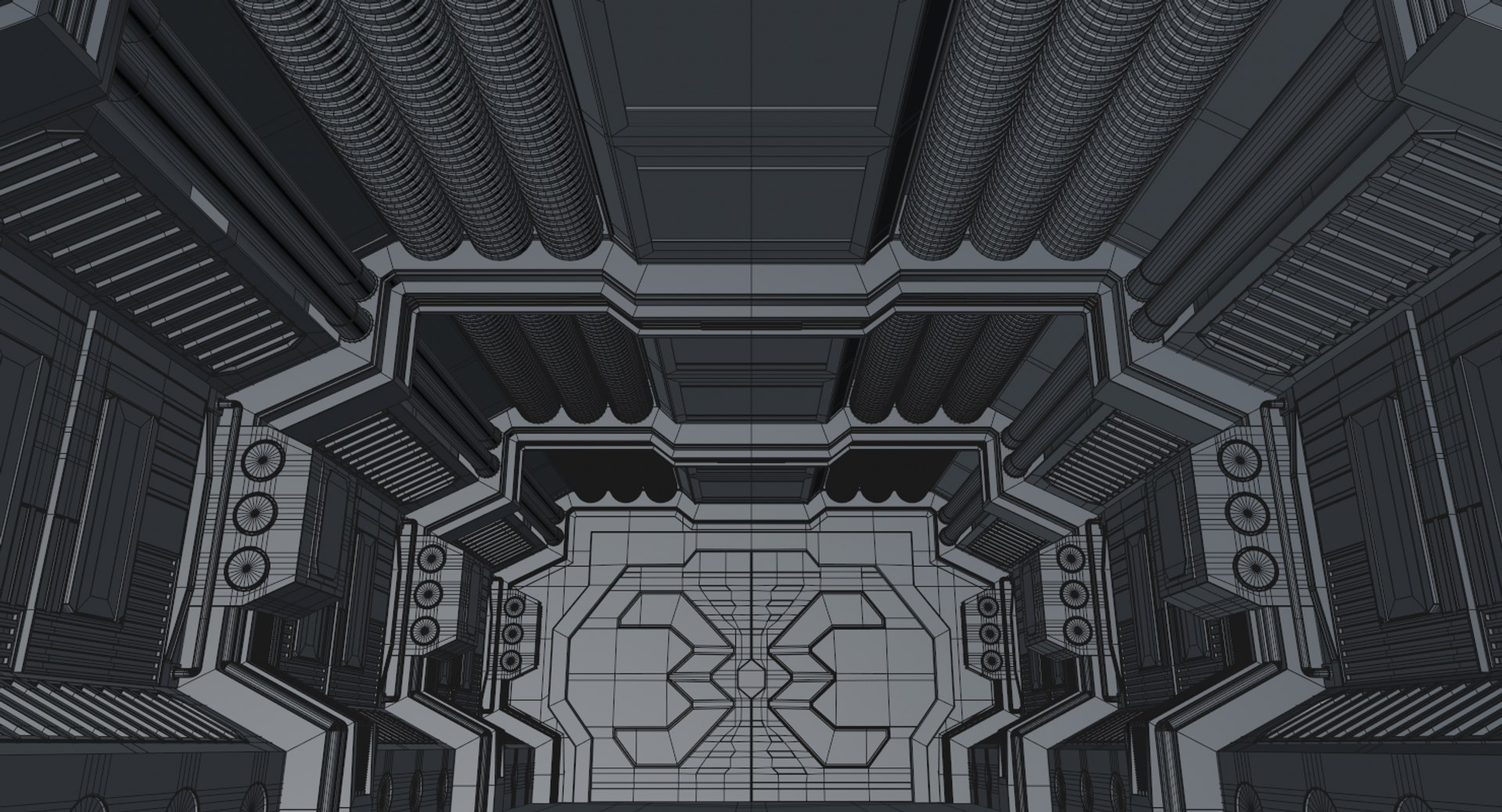 3D Sci Fi Interior Model - TurboSquid 1420603