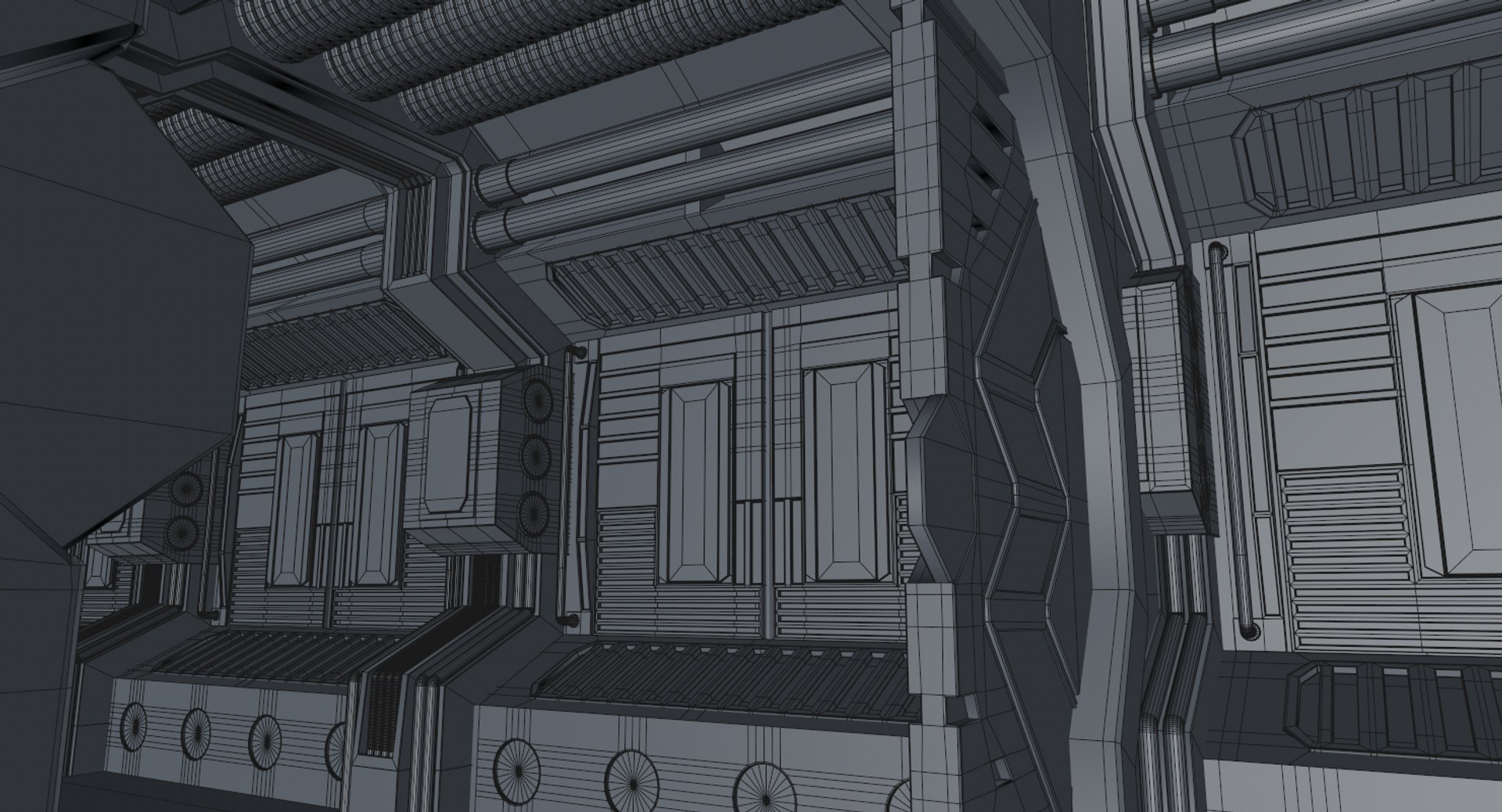 3D Sci Fi Interior Model - TurboSquid 1420603