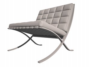 obj barcelona chair