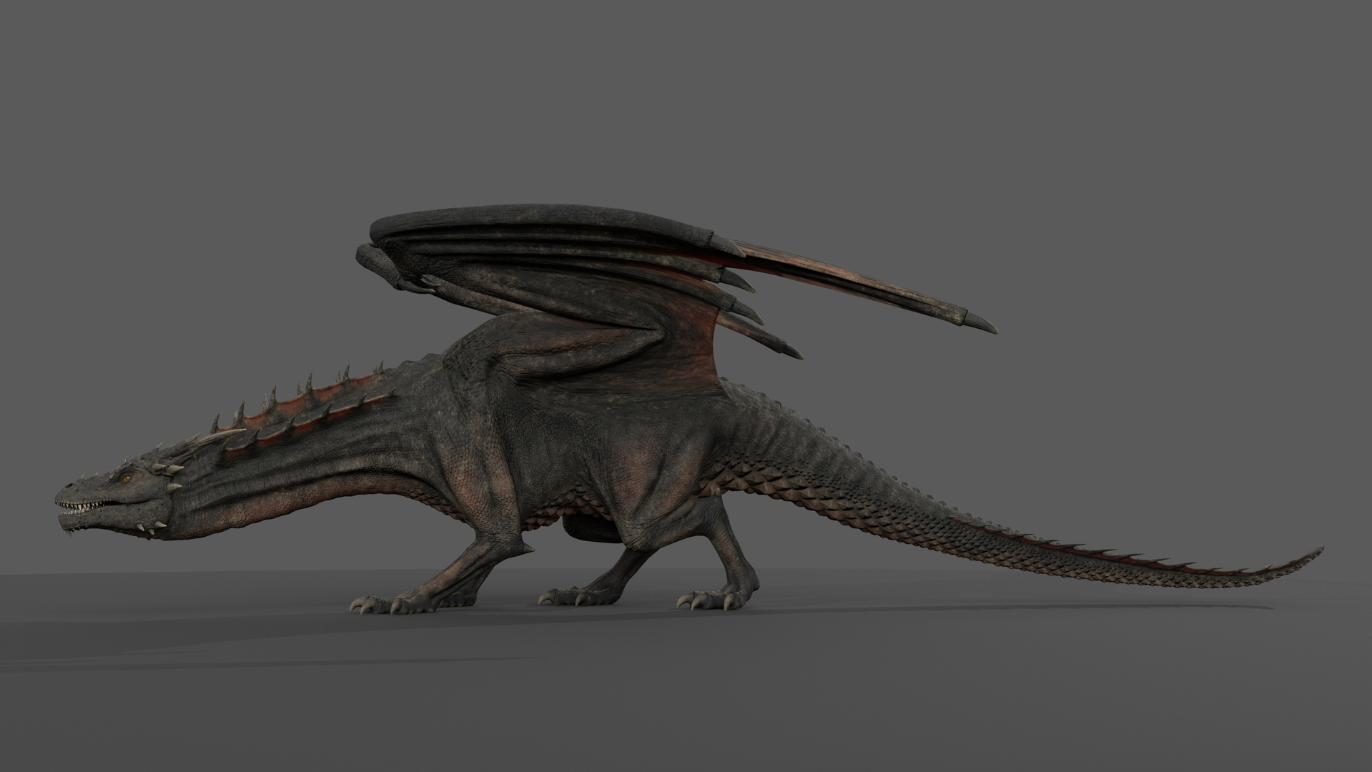 3D rigged dragon animation - TurboSquid 1577021