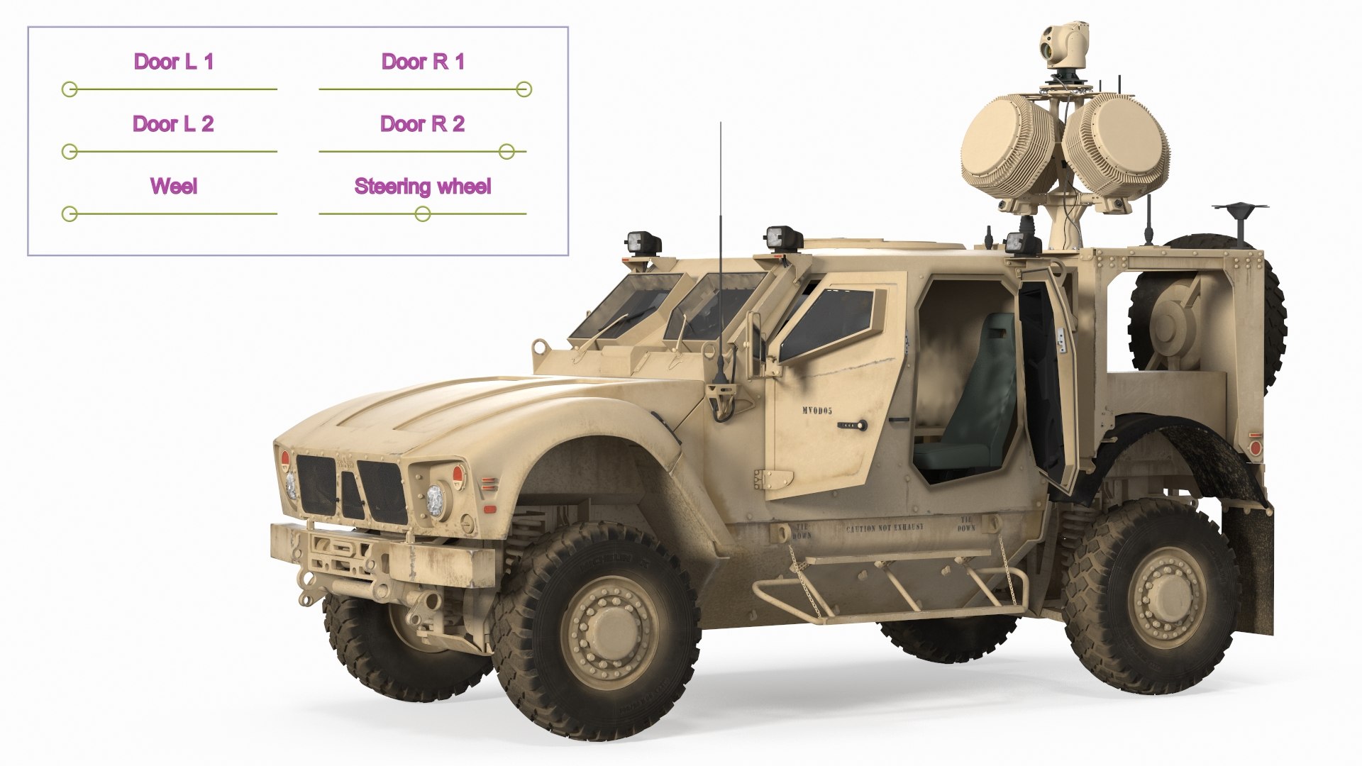3D model Oshkosh M-ATV with X-MADIS Anti Drone System Rigged https://p.turbosquid.com/ts-thumb/Q2/GUgYJz/cz/oshkoshmatvwithxmadisantidronesystemriggedc4dmodel002/jpg/1655524205/1920x1080/fit_q87/1a8788e73ad8b13c377f361ecc0d13d1319d9de6/oshkoshmatvwithxmadisantidronesystemriggedc4dmodel002.jpg