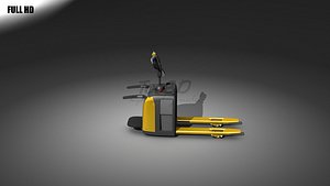 3d model forklift 3