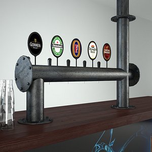 Beer tube tower